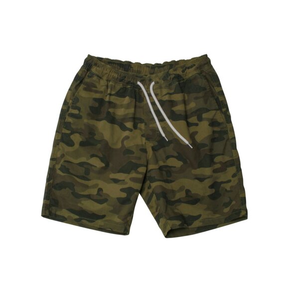 Beater Mens S Small New Elastic Waist Shorts Catch Surf Camo Beach 19" Outseam - Picture 1 of 8